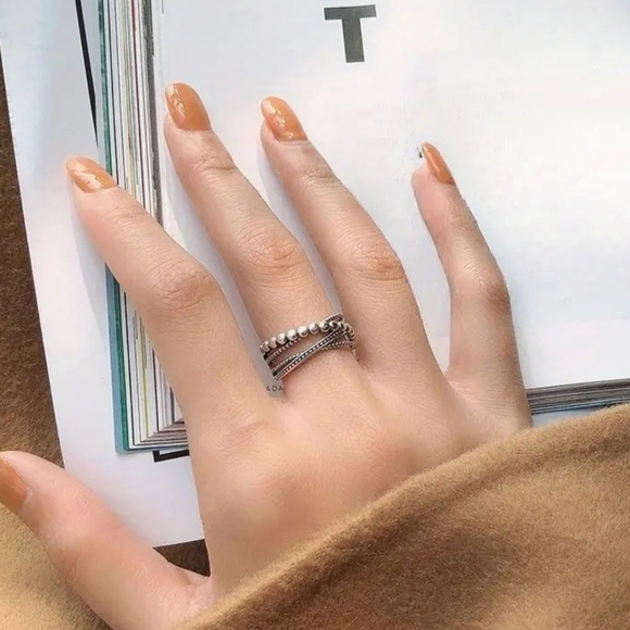 New! Silver RESIZABLE ring - Picture 5 of 6